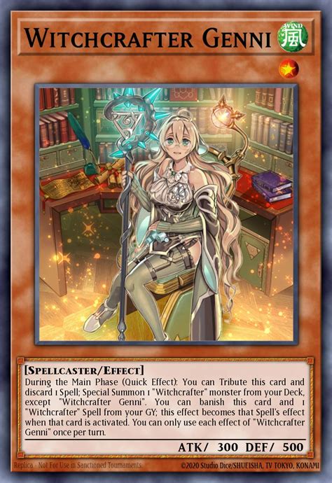 Get a Competitive Edge with Witchcrafter Inspired Sleeves for Yugioh TCG